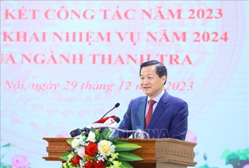 Phó thủ tướng Lê Minh Khái: Tập trung thanh tra những lĩnh vực nhạy cảm, dễ xảy ra tham nhũng, tiêu cực
